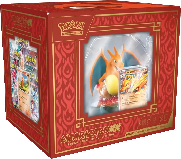 Super-Premium-Collection mit Glurak-ex