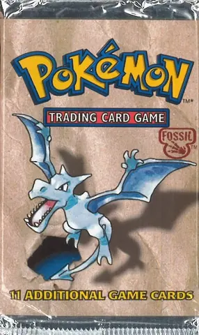Versiegeltes Booster-Pack Fossil · Aerodactyl