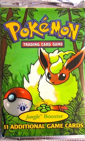 Versiegeltes Booster-Pack Dschungel · Flamara