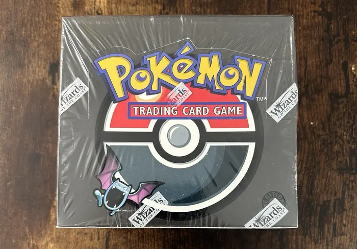Versiegelte Team-Rocket-Booster-Box, 1. Auflage