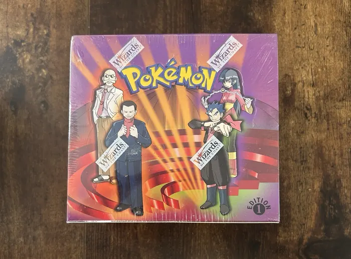 Versiegelte Gym-Challenge-Booster-Box, 1. Auflage