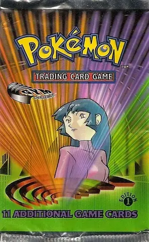 Versiegeltes Booster-Pack Gym Challenge · Sabrina
