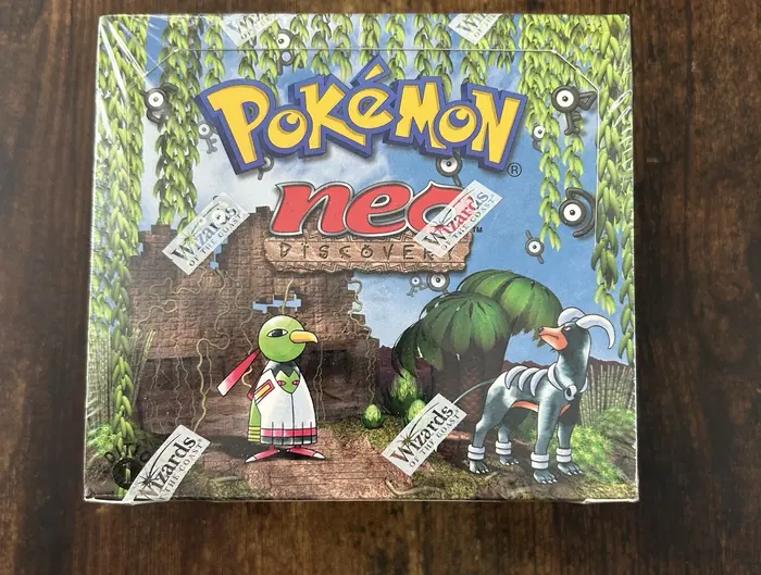Versiegelte Neo-Discovery-Booster-Box, 1. Auflage