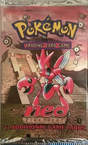 Versiegeltes Booster-Pack Neo Discovery · Scherox