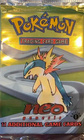 Versiegeltes Booster-Pack Neo Genesis · Tornupto