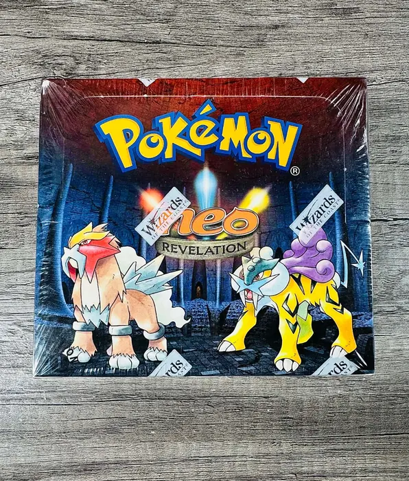 Versiegelte Neo-Revelation-Booster-Box, 1. Auflage