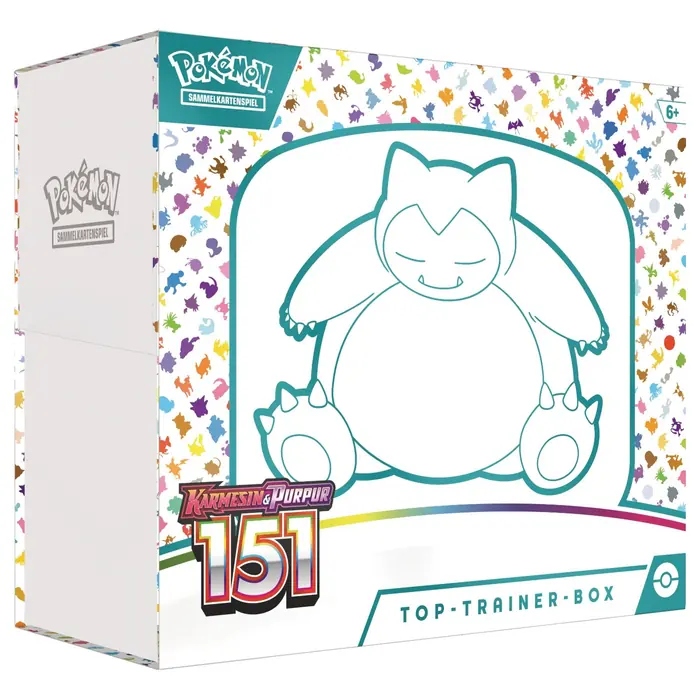 Top-Trainer-Box des Sets 151 auf Deutsch