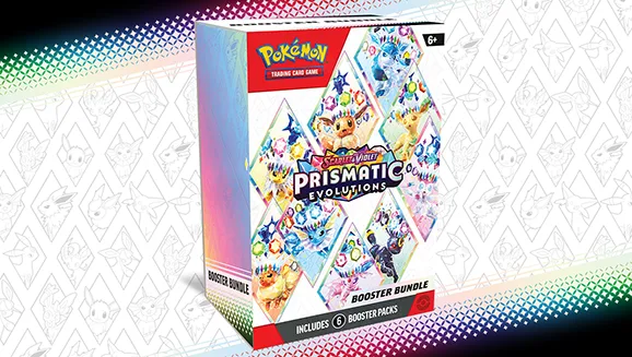Booster-Bundle des Sets Prismatische Entwicklungen